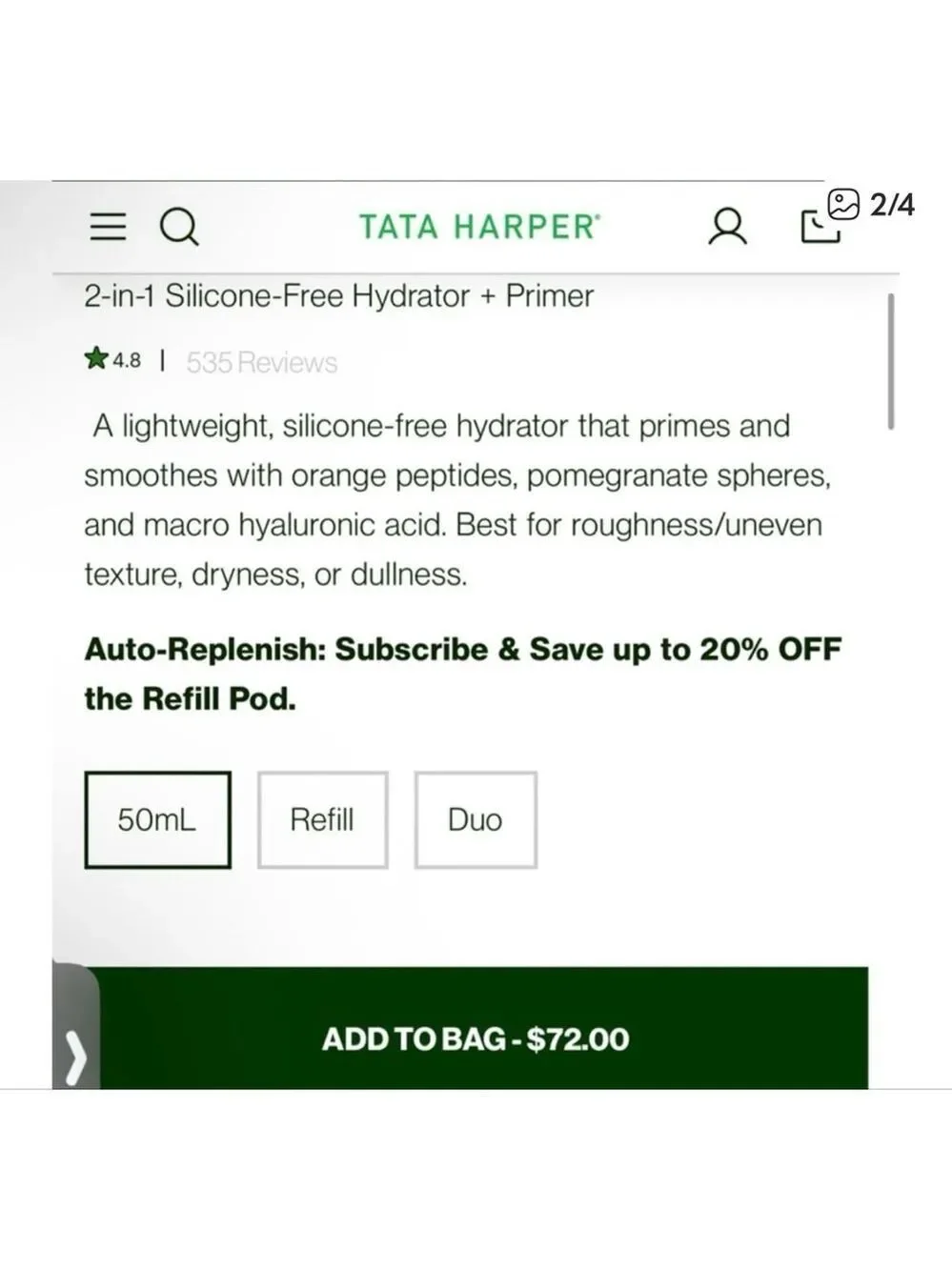 Tata Harper this new